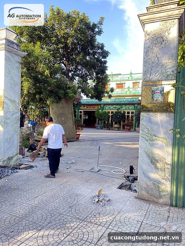 Mặt bằng nhà quyết định loại cổng tự động như thế nào