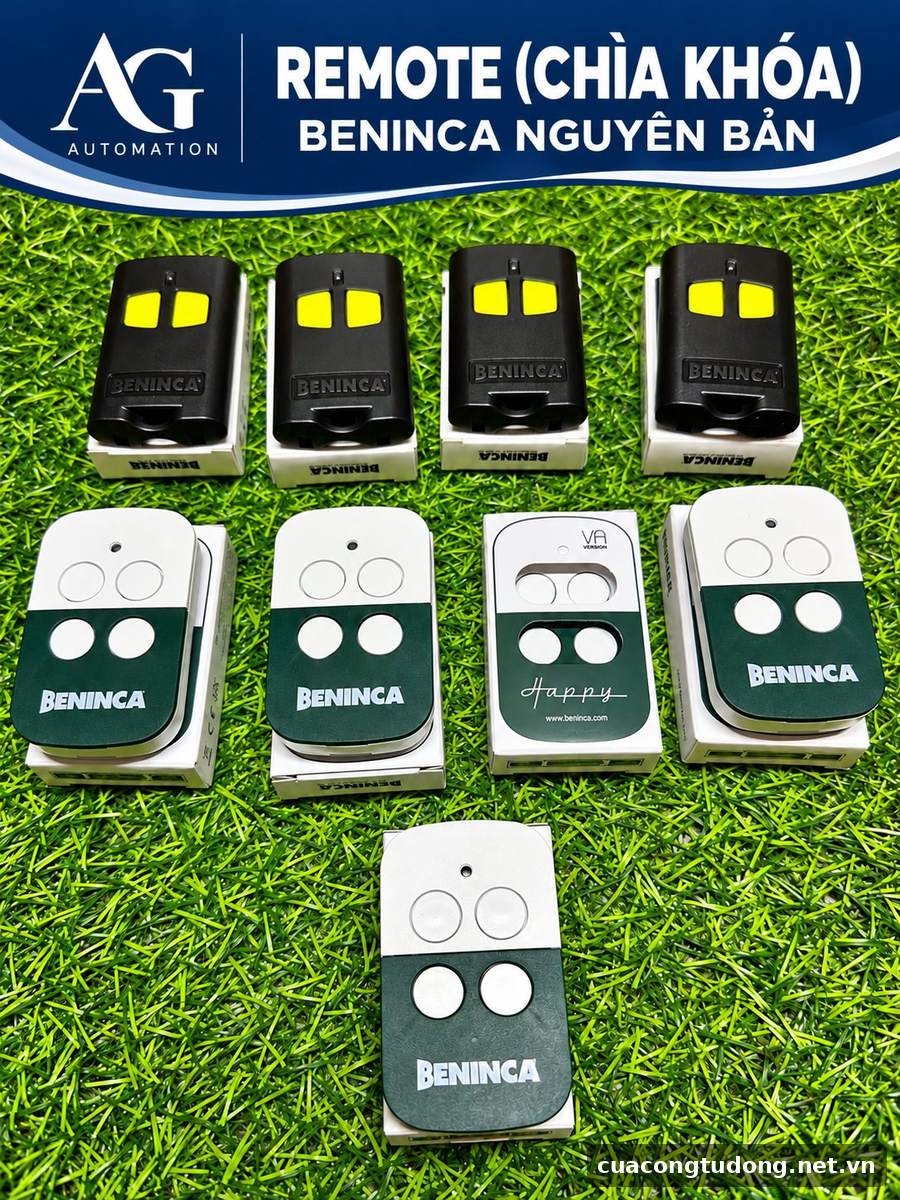 Remote Beninca nguyên bản – có sẵn tại kho AG